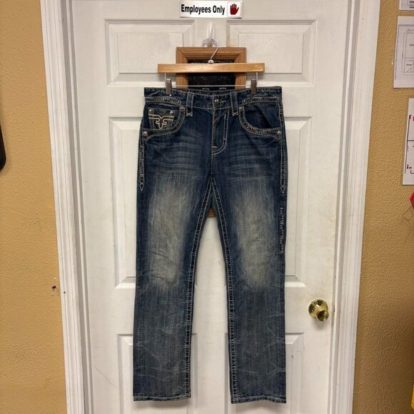 Rock Revival Jeans Blue  Steven Straight - Picture 4 of 7